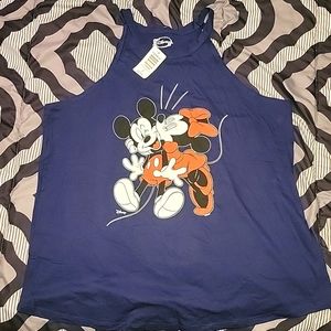 Disney, Mickey/Minnie Neck Tank top